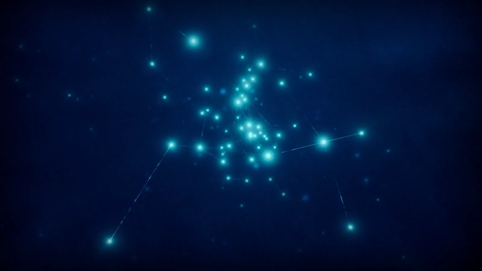 A glowing translucent data panel floating in a dark navy void, cyan validation gauge at the edge.